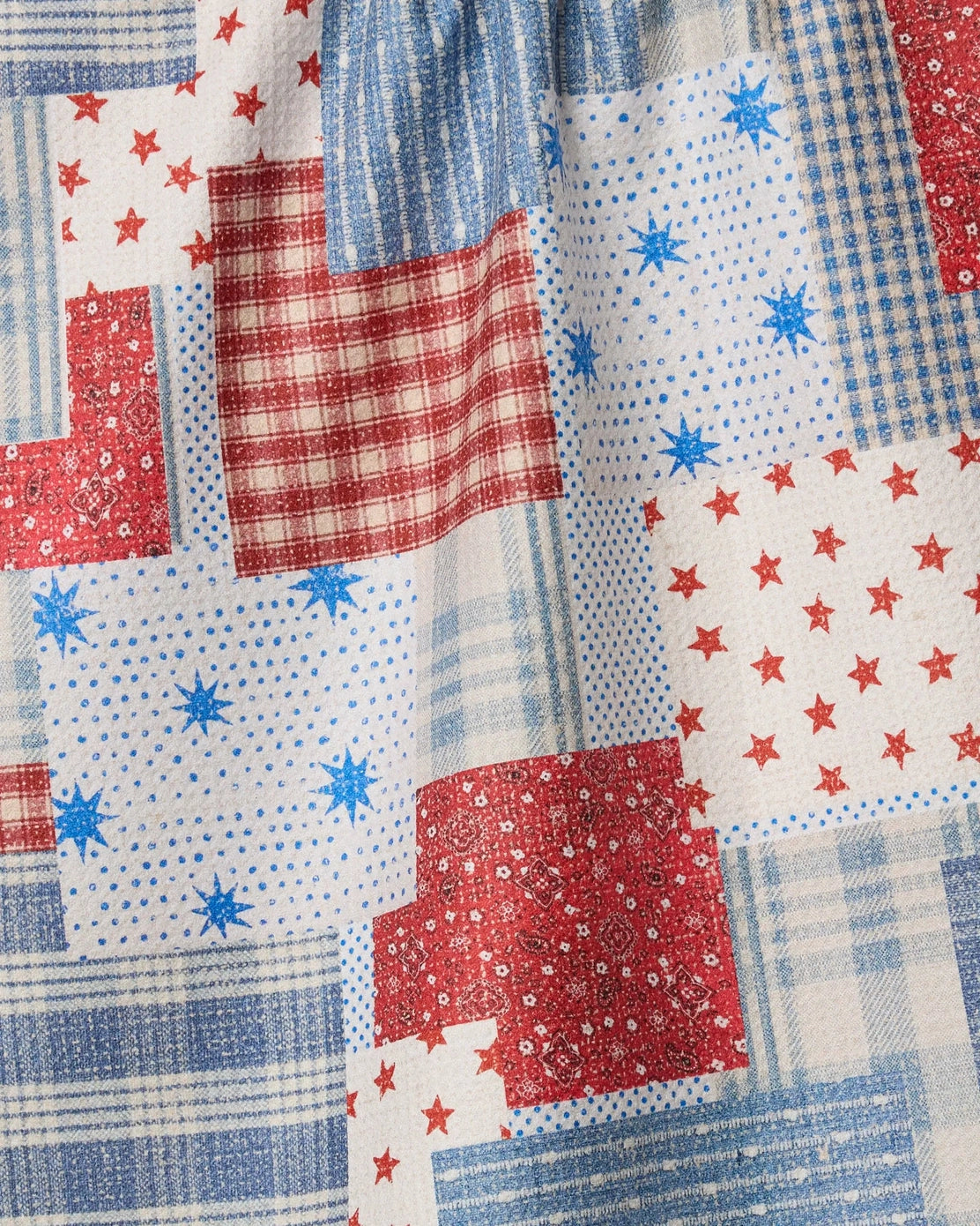 Geometry - Stars and Stitches Tea Towel