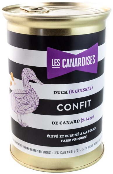 Les Canardises - Duck Confit - Two Legs - 750 g