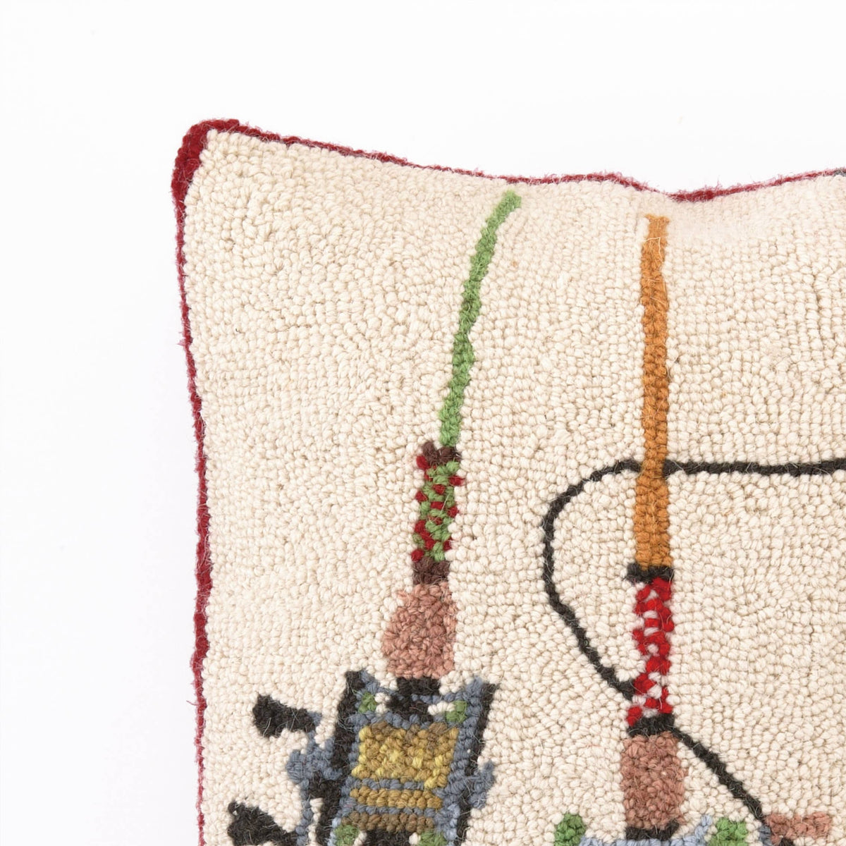 Peking Handicraft - Fishing Rods Hook Pillow
