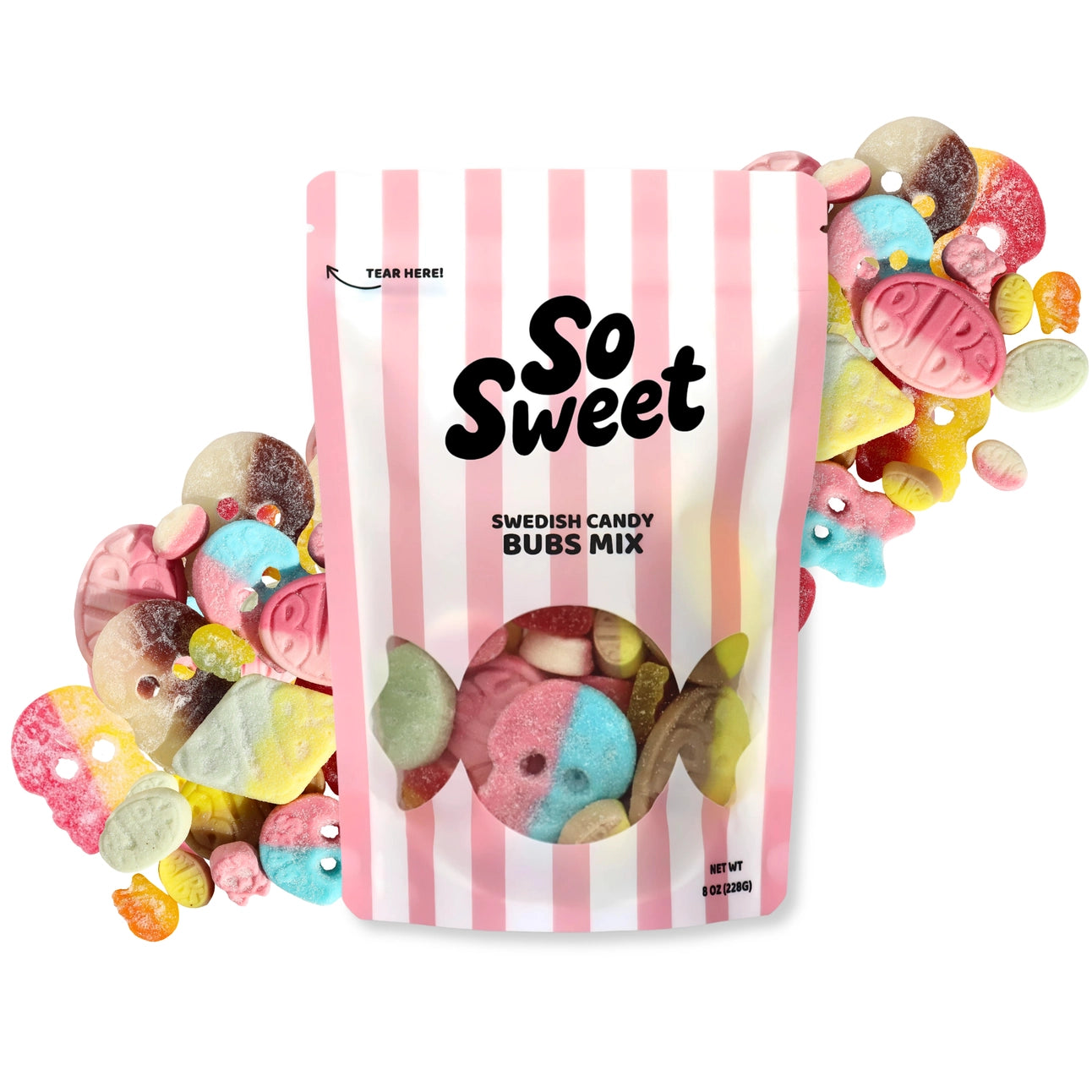 So Sweet - Swedish Candy BUBS Mix - 8 oz.