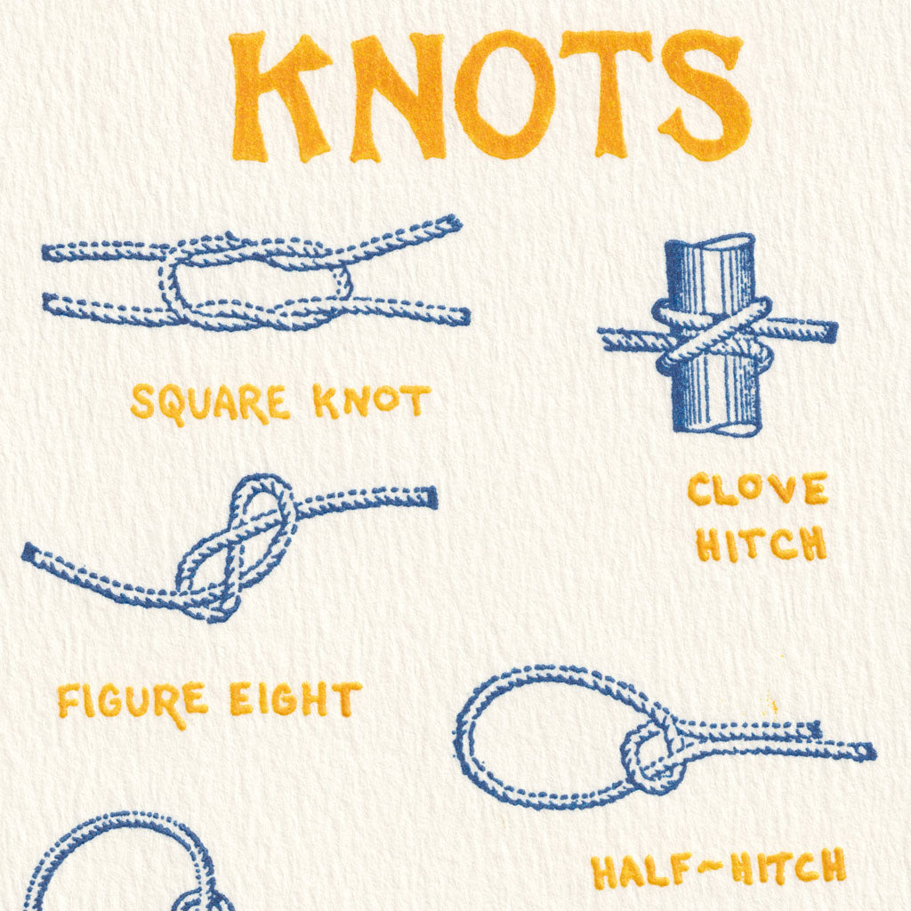 Saturn Press - Knots Greeting Card