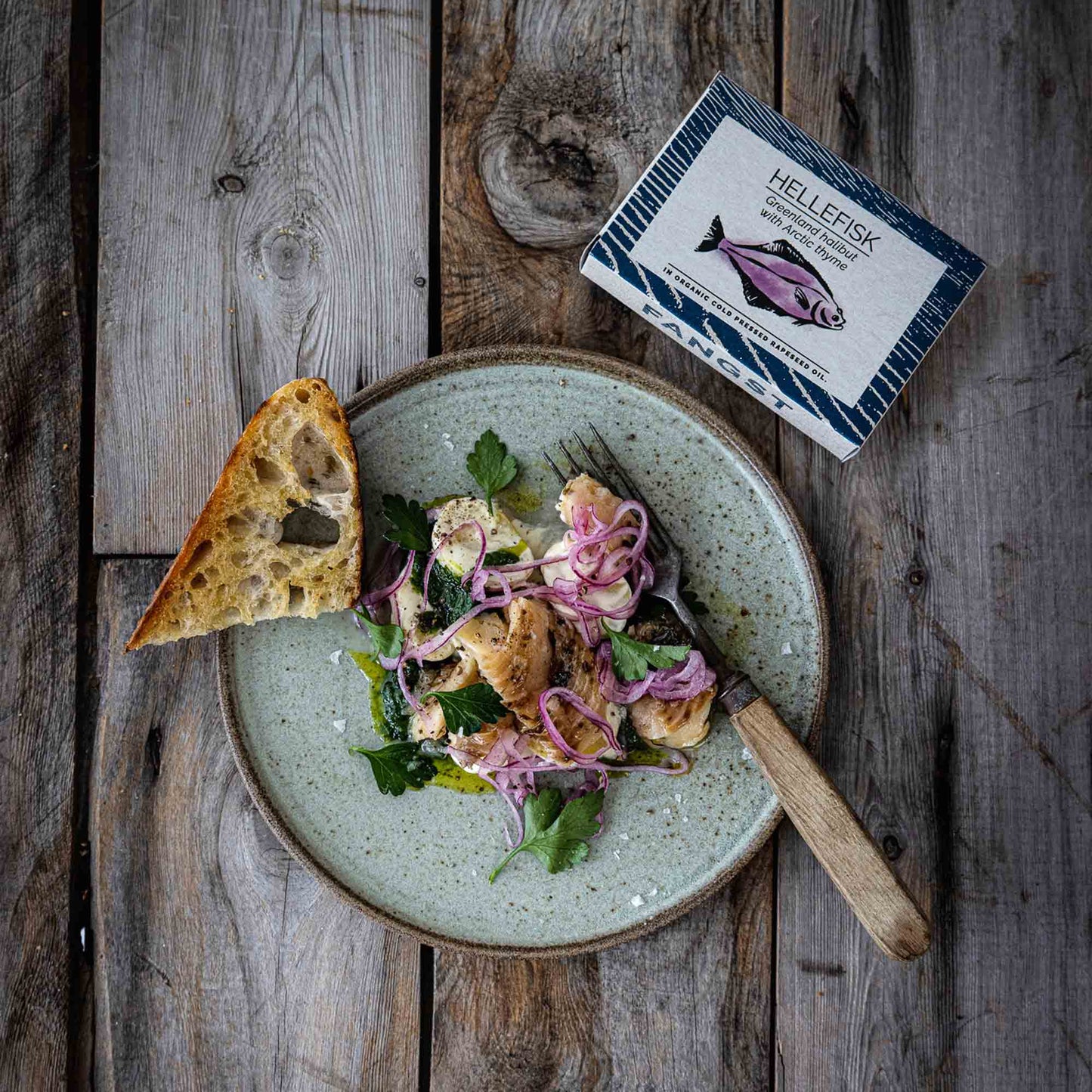 Fangst - Hellefisk - Greenland Halibut W/ Arctic Thyme - 110 g