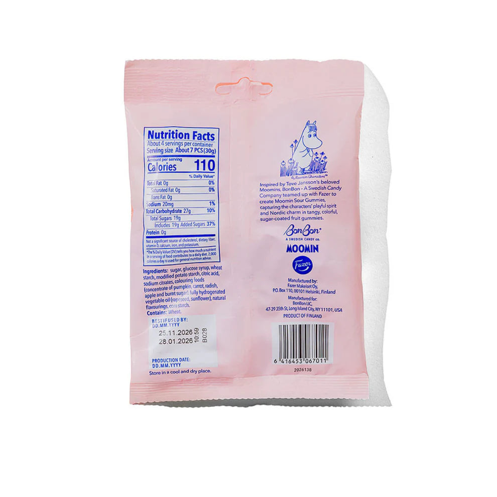BonBon - Moomin Sour Gummies - 4.1 oz. (115 g)