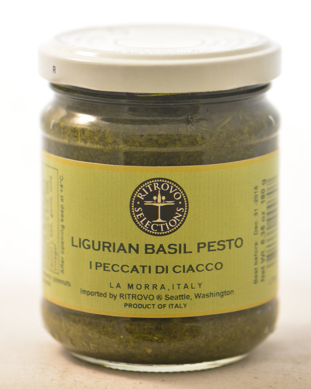 Ritrovo Selections - Ligurian Basil Pesto - 180 g