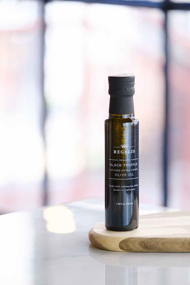 Regalis - Black Truffle Infused Arbequina Extra Virgin Olive Oil - 100 mL