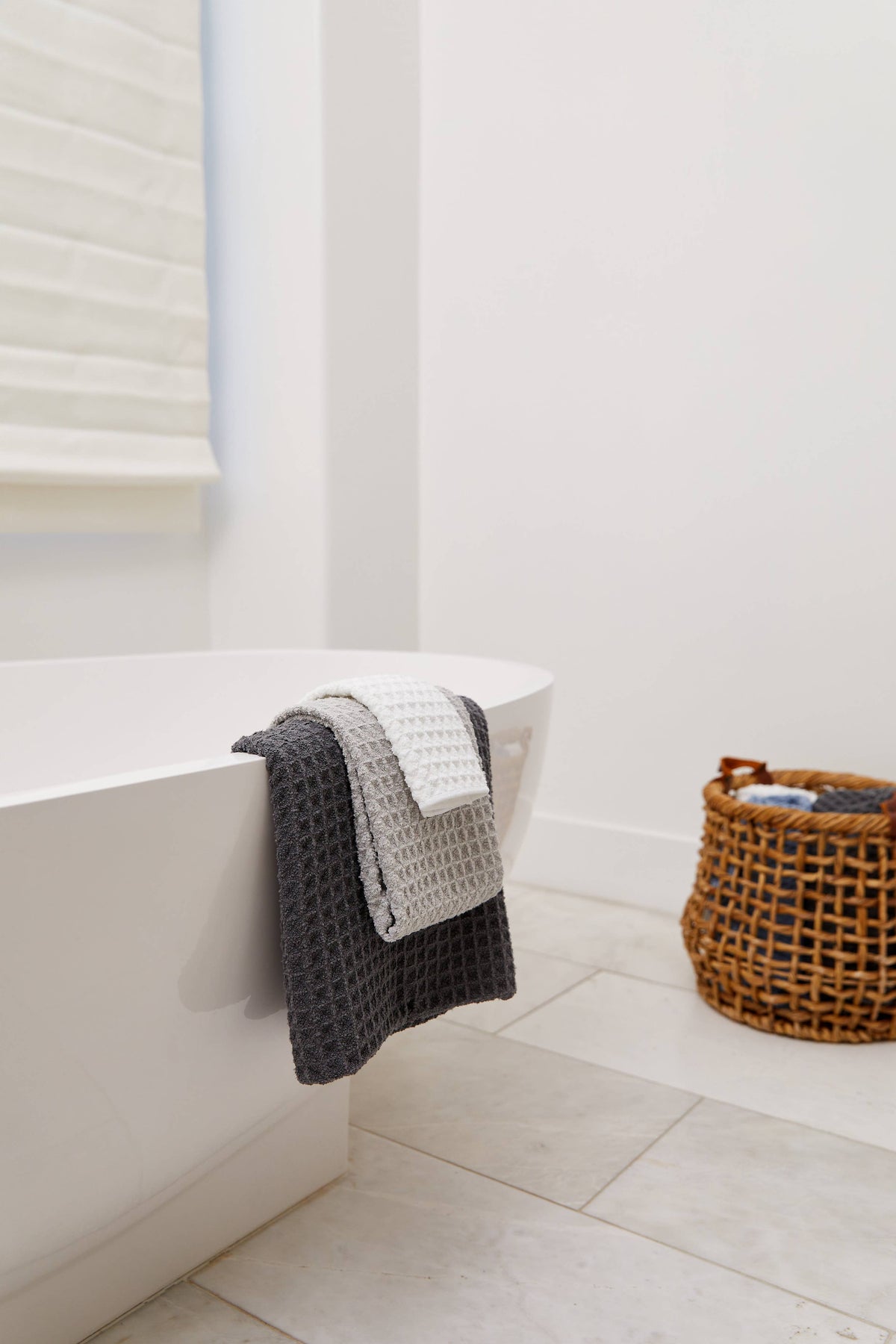 Geometry - Cloud - Waffle Washcloth Set - 10 in. x 10 in. - 3 Pack