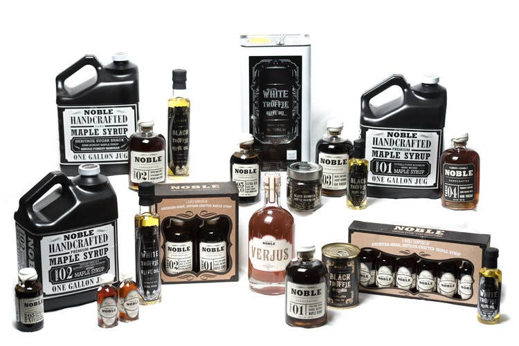 Noble Handcrafted - Noble Tonic 01 - Tuthilltown Bourbon Barrel Matured Maple Syrup - 450 mL
