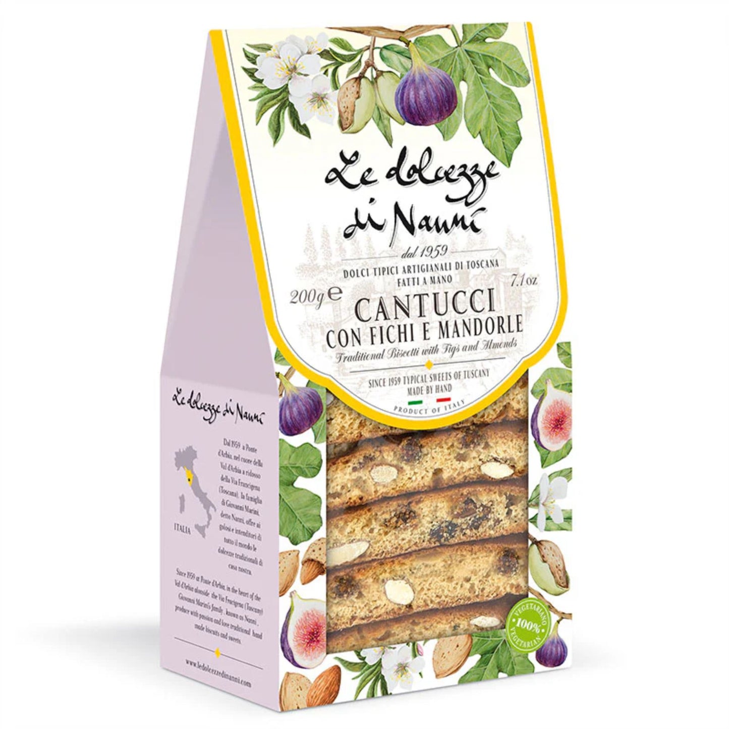 Le Dolcezze Di Nanni - Almond & Fig Cantucci - 200 g