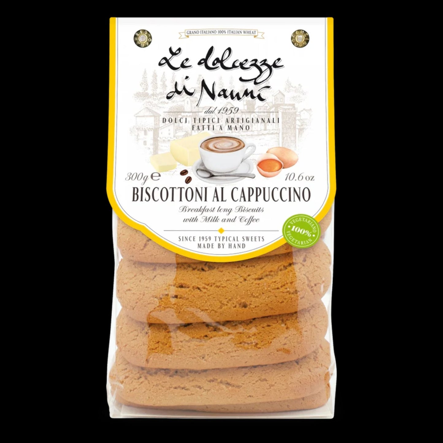 Le Dolcezze Di Nanni - Cappuccino Tuscan Biscottoni - 300 g