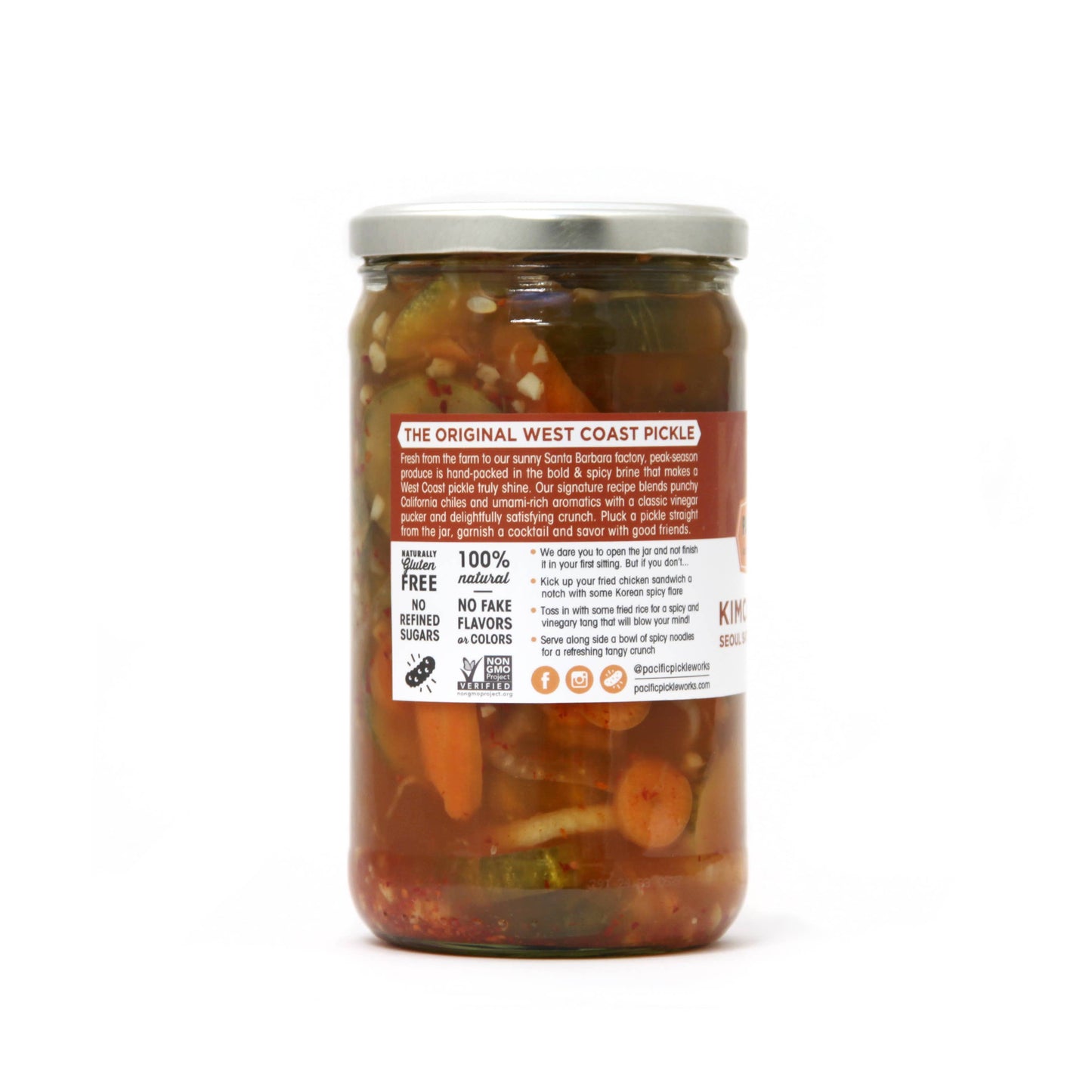 Pacific Pickle Works - Kimchi Meets Pickle - Pickle Chips - 24 oz.