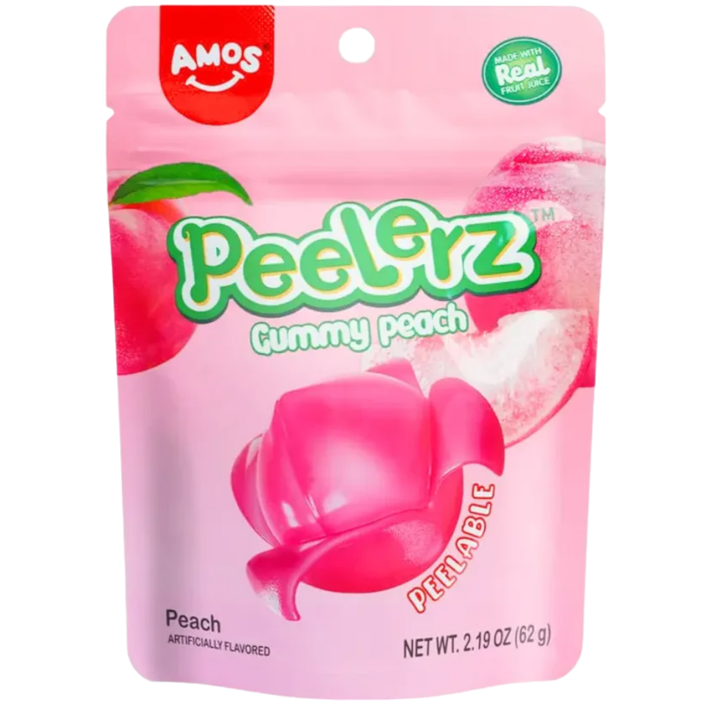 Amos - Peelerz - Peach - 6 oz.
