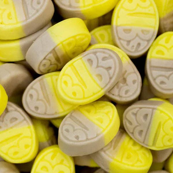 BUBS Godis - Goody Ovals - Banana Toffee - Swedish Candy - 90 g
