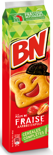 Biscuiterie Nantaise (BN) - Strawberry BN - 285 g