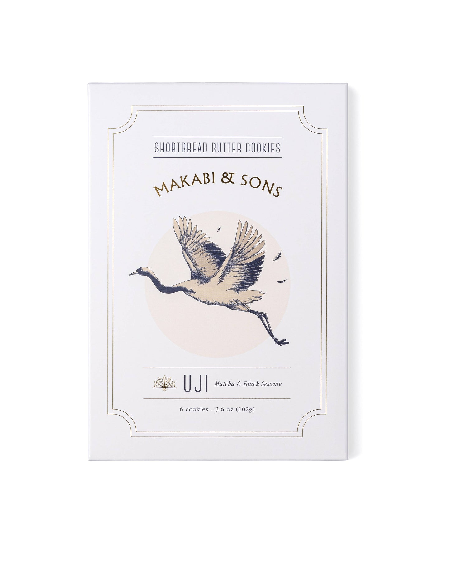 Makabi & Sons - Matcha Toasted Black Sesame Cookies - Uji