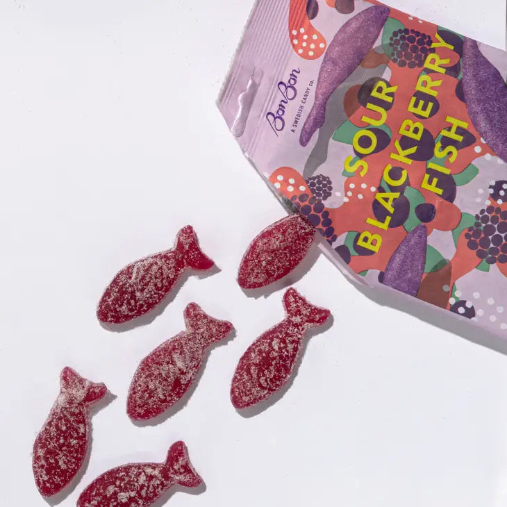 BonBon - Sour Blackberry Fish - 5.2 oz. (150 g)
