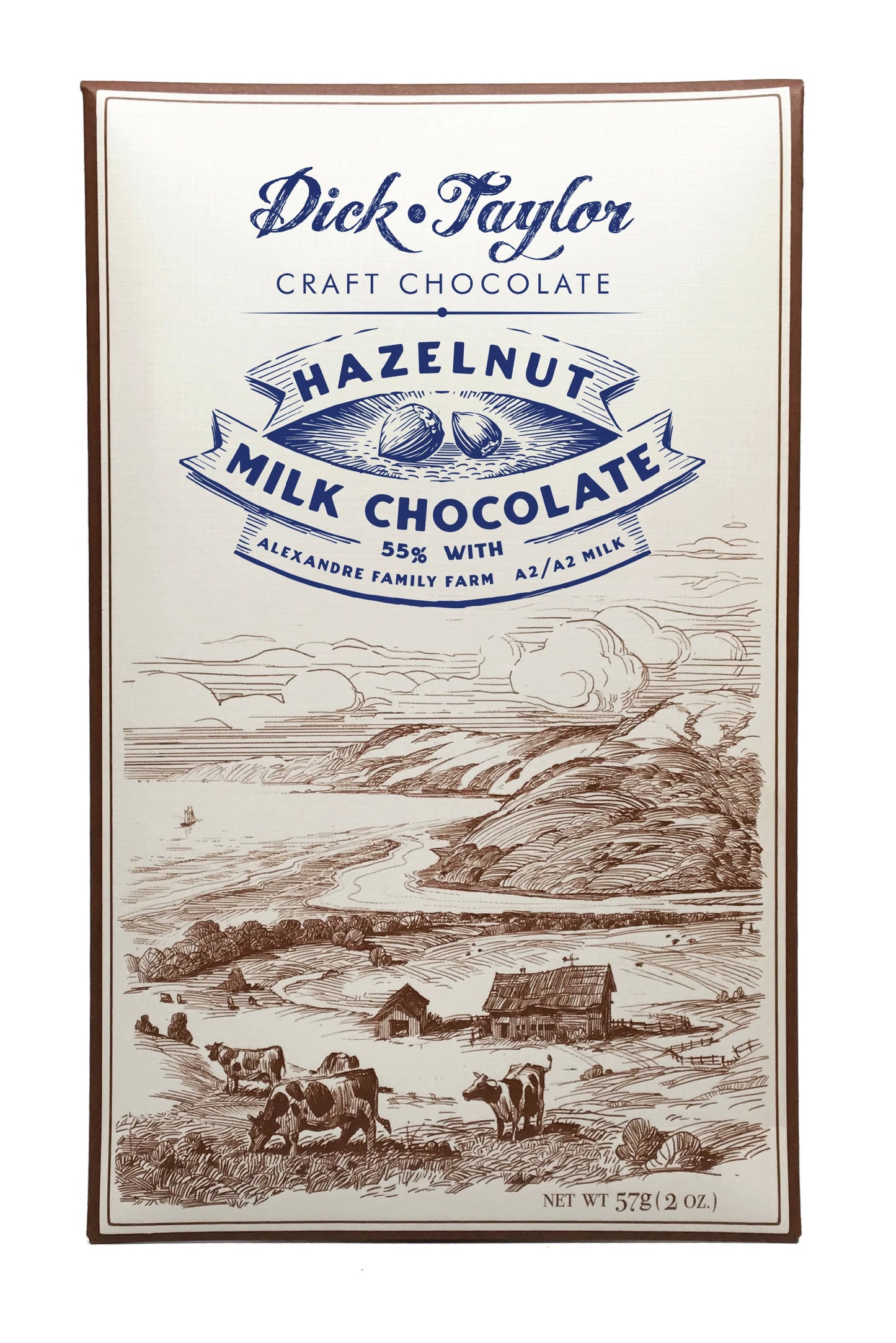 Dick Taylor - Milk Chocolate w/ Hazelnuts - 55%