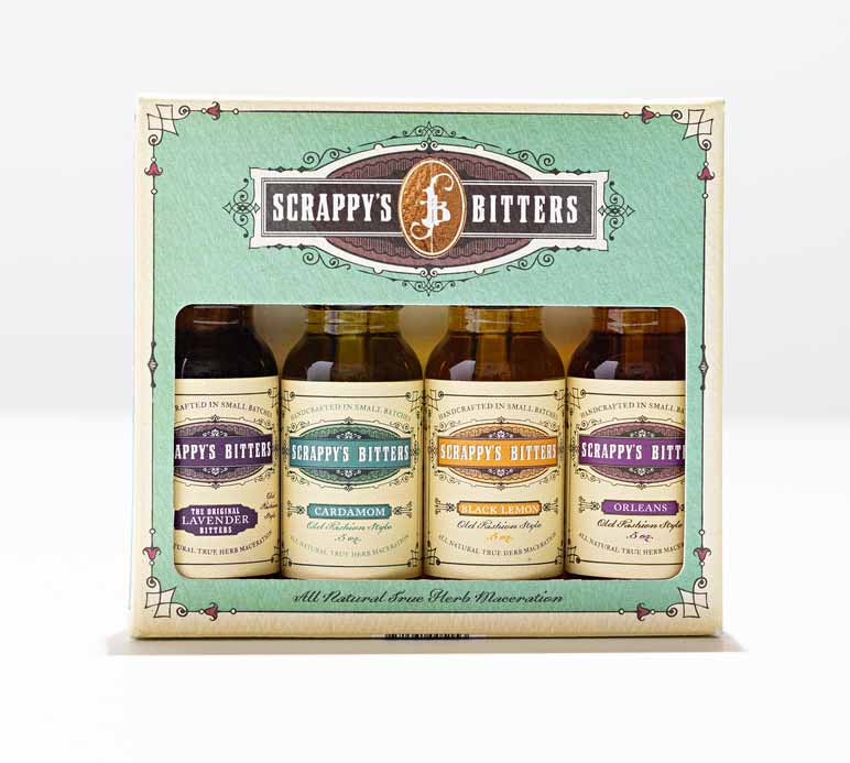 Scrappy's Bitters - New Classics Mini Set - 4 x 0.5 oz.