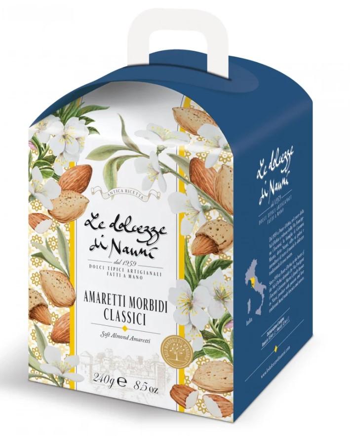 Le Dolcezze Di Nanni - Amaretti Morbidi Classici - Soft Almond Amaretti - 8.5 oz.