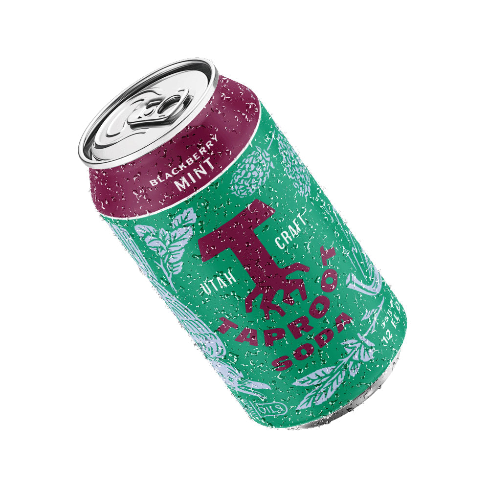 Taproot Soda - Blackberry Mint - 12 oz.