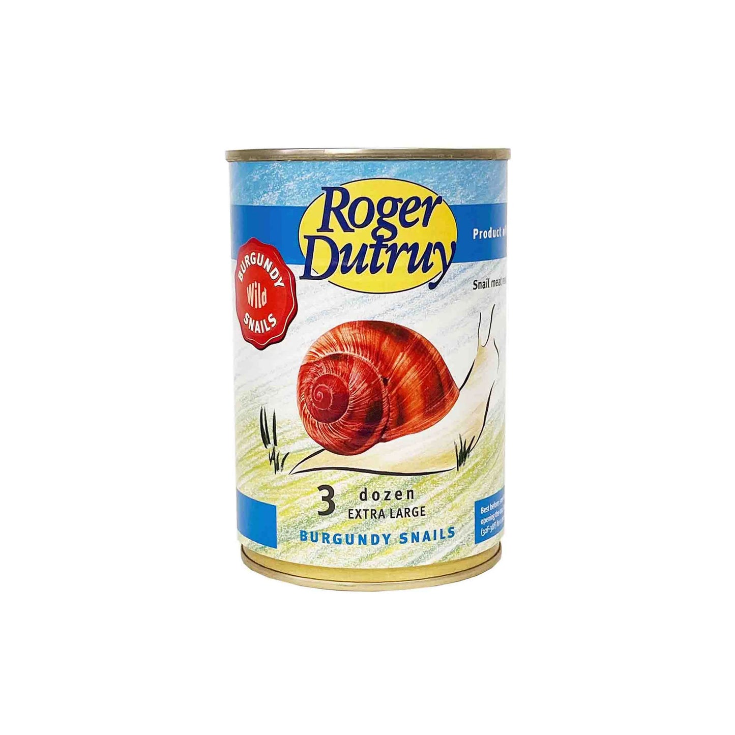 Roger Dutruy - Wild Burgundy Snails - Extra Large - 3 Dozen