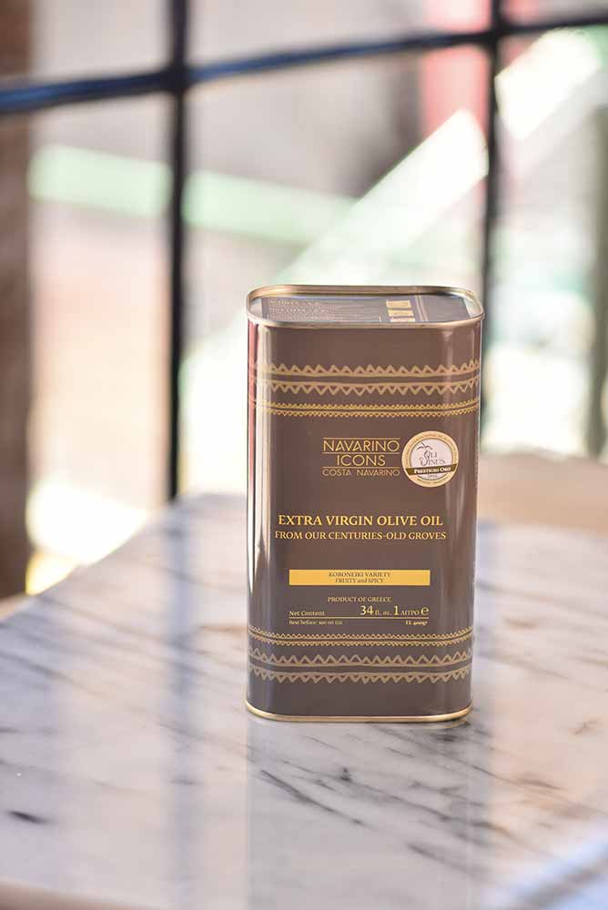 Navarino Icons - Greek Extra Virgin Olive Oil - 1 L