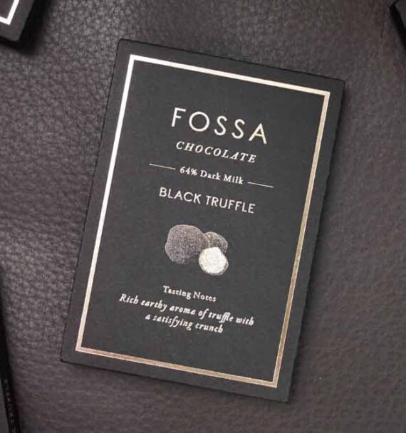 Fossa - Black Truffle - Dark Milk Chocolate - 50g