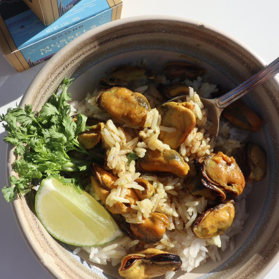 Ekone Oyster Co. - Mussels In Curry - 3.5 oz.