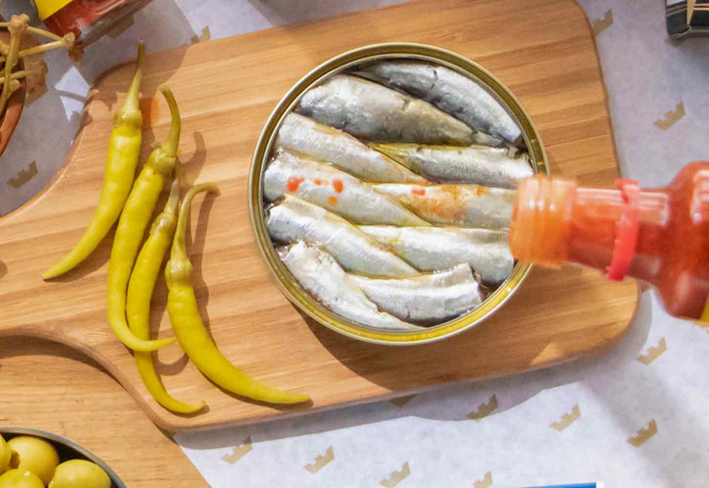 Ramón Peña - Sardines In Olive Oil & Padron Pepper - 130 g