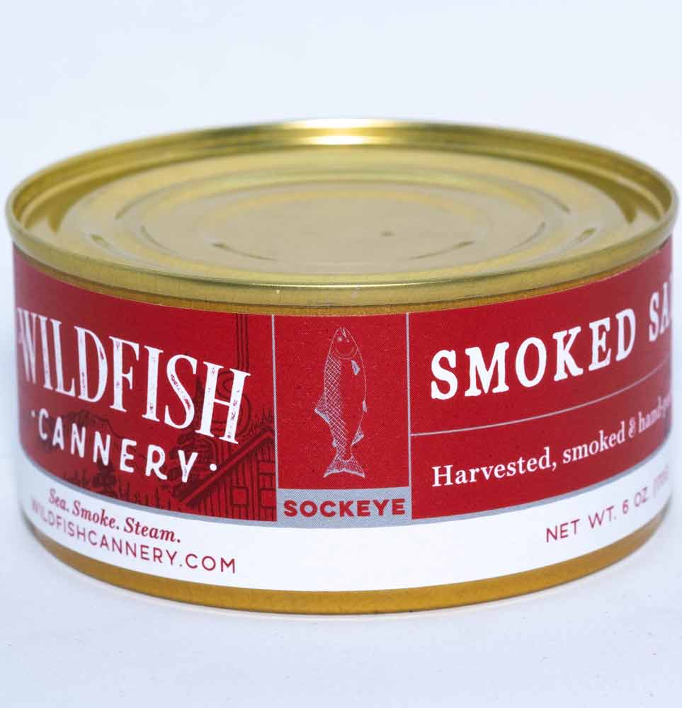Wildfish Cannery - Smoked Sockeye Salmon - 6 oz.