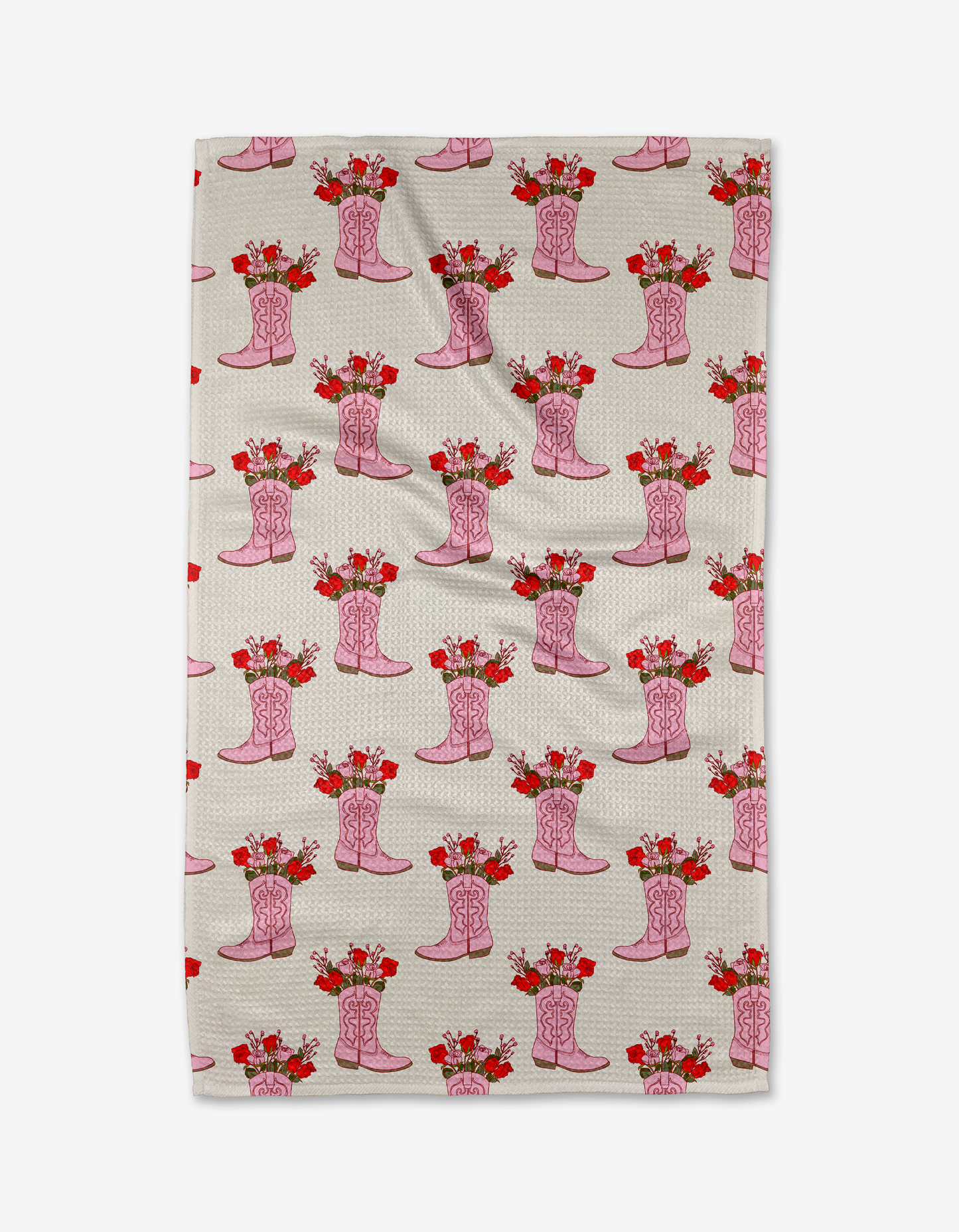 Geometry - Cowgirl Boots - Tea Towel
