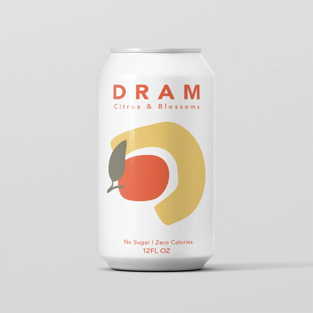 DRAM - Citrus & Blossoms Sparkling Water - 4 Pack