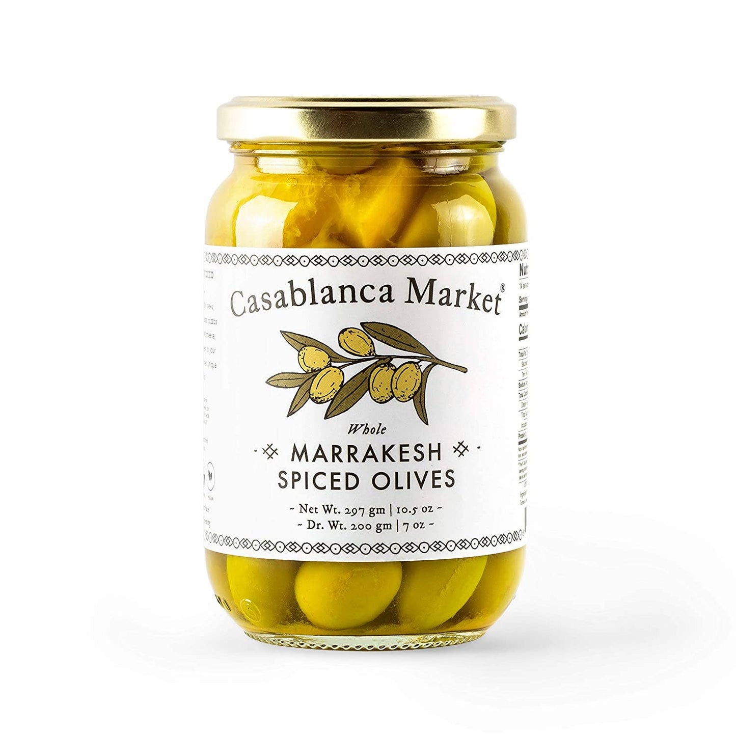 Casablanca Market - Marrakesh Spiced Green Olives