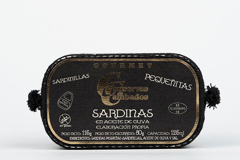 Conservas De Cambados - Small Sardines In Olive Oil 25/30 - 111 g