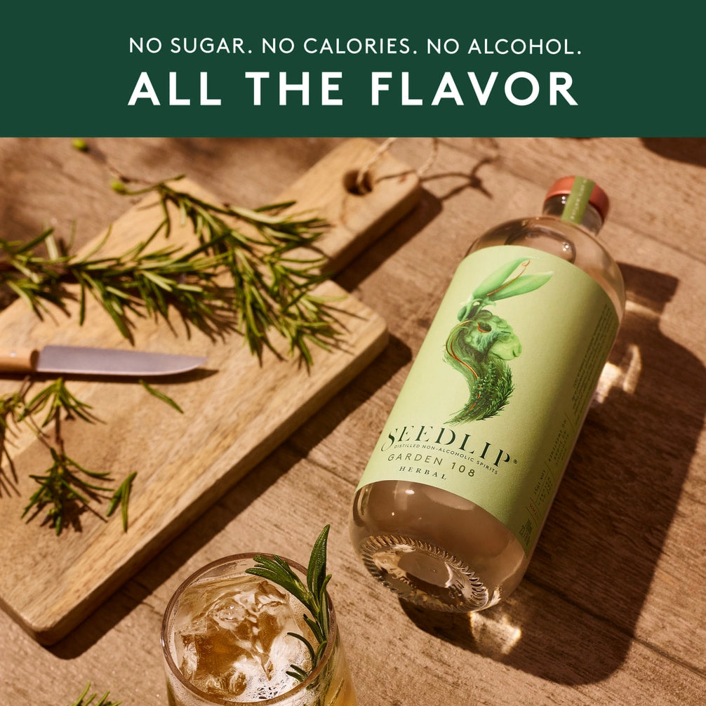 Seedlip - Garden 108 - Non-Alcoholic Spirit - 700 mL