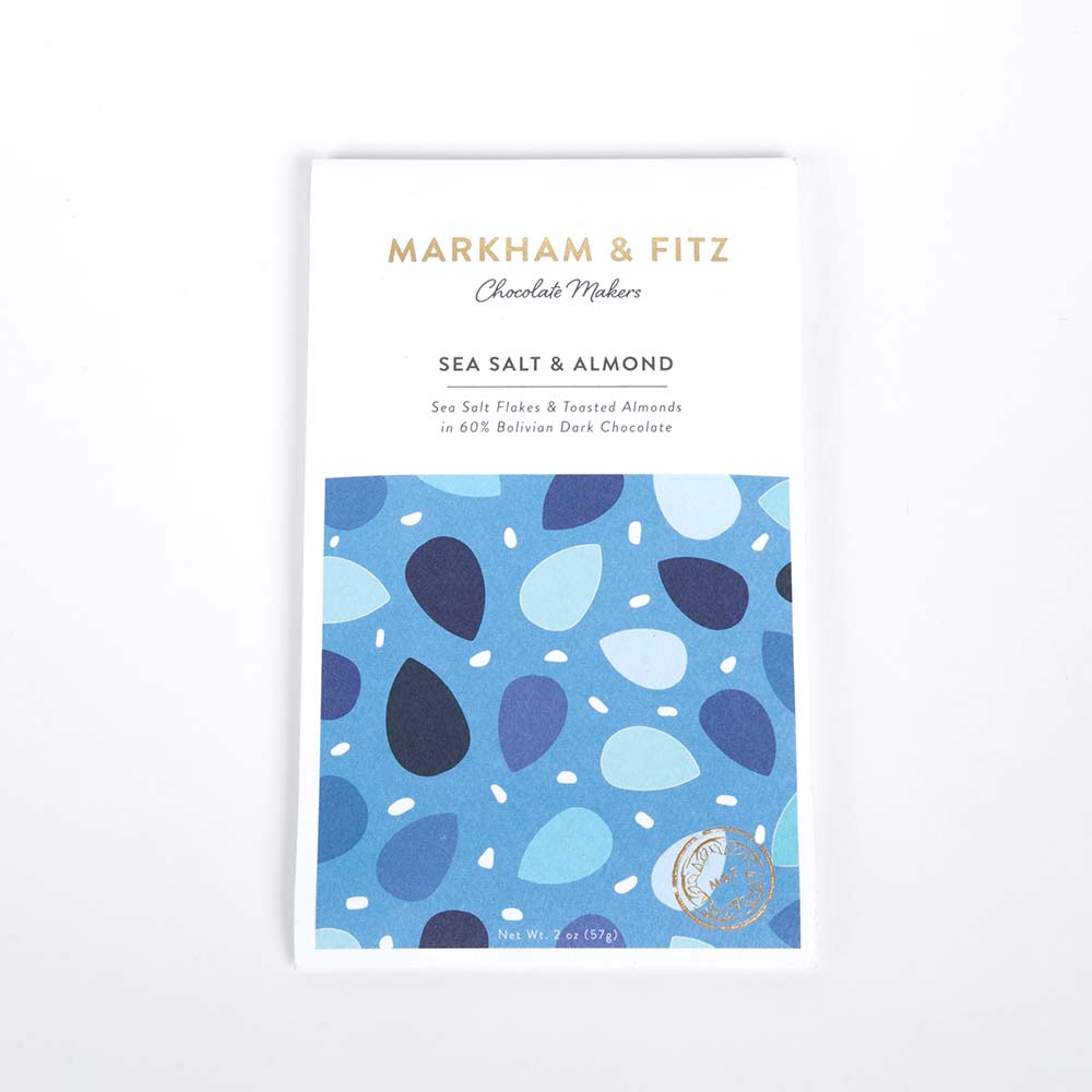 Markham & Fitz - Sea Salt & Almond - 60% - 2 oz.
