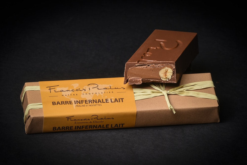 Pralus - Barre Infernale Lait - 160 g