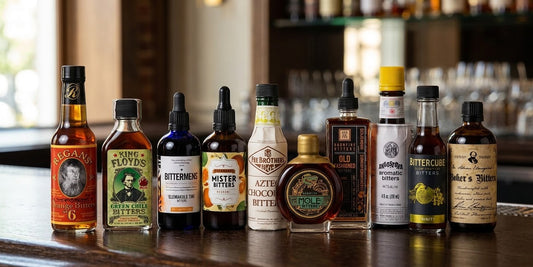 Cocktail bitters bottles
