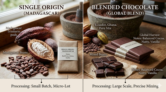 Single-Origin vs Blended Chocolate: What's the Difference?