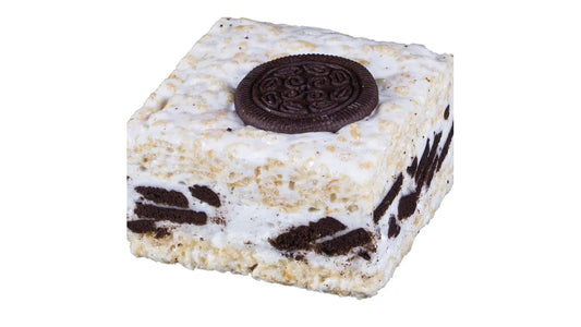 The Crispery Cookies and Cream crispy rice treat