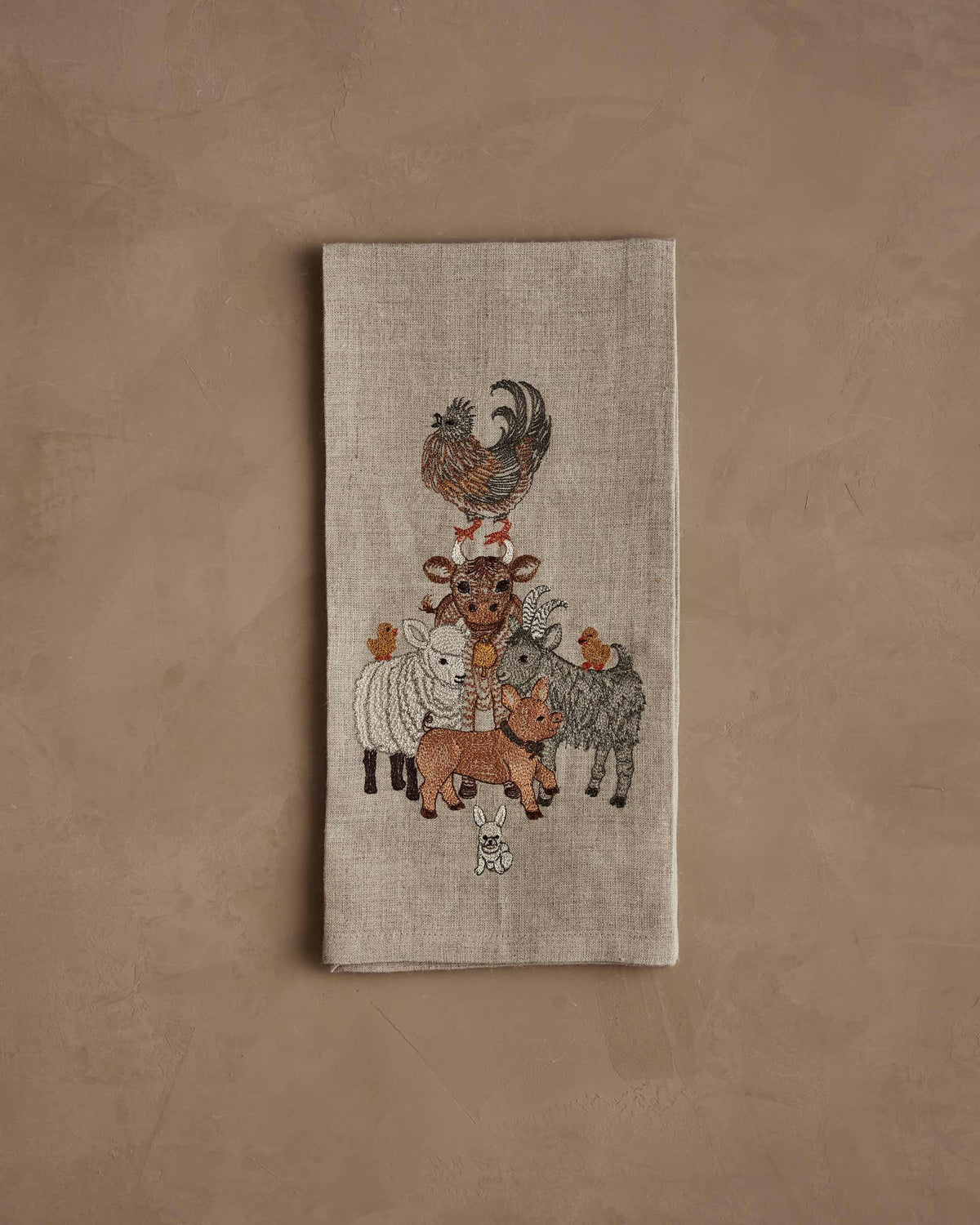Coral & Tusk - Barnyard Friends - Tea Towel