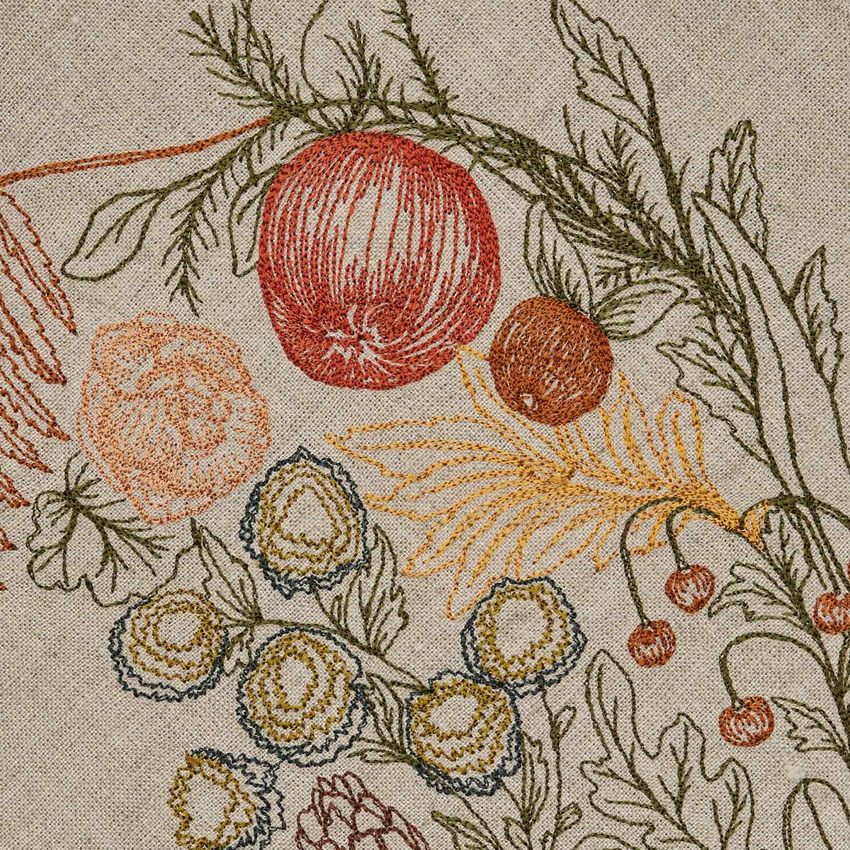 Coral & Tusk - Winter Vine - Dinner Napkin