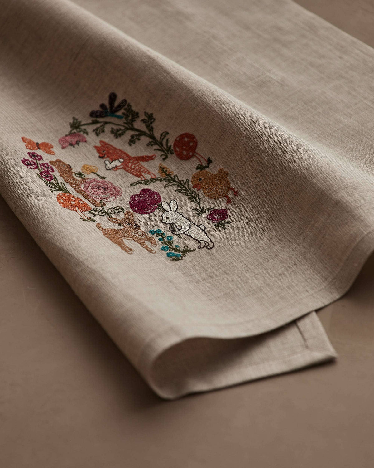 Coral & Tusk - Secret Garden - Tea Towel