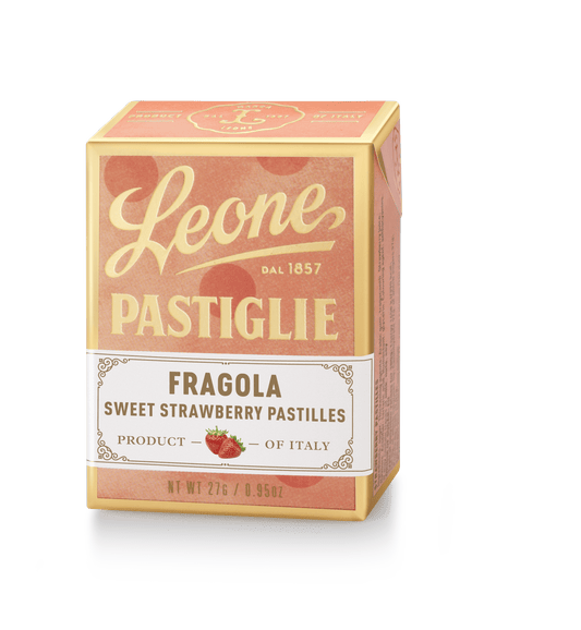 Leone - Pastiglie - Fragola Sweet Strawberry Pastilles - 0.95 oz.