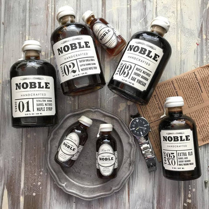Noble Handcrafted - Noble Tonic 01 - Tuthilltown Bourbon Barrel Matured Maple Syrup - 450 mL