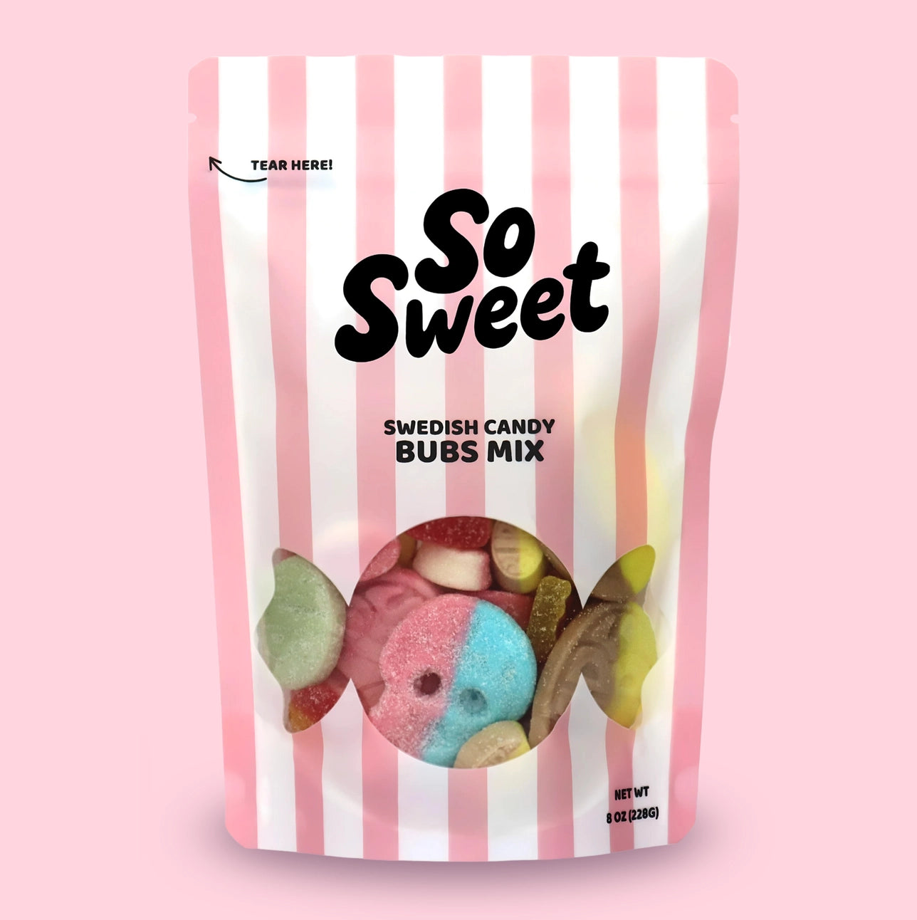 So Sweet - Swedish Candy BUBS Mix - 8 oz.