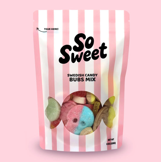 So Sweet - Swedish Candy BUBS Mix - 8 oz.