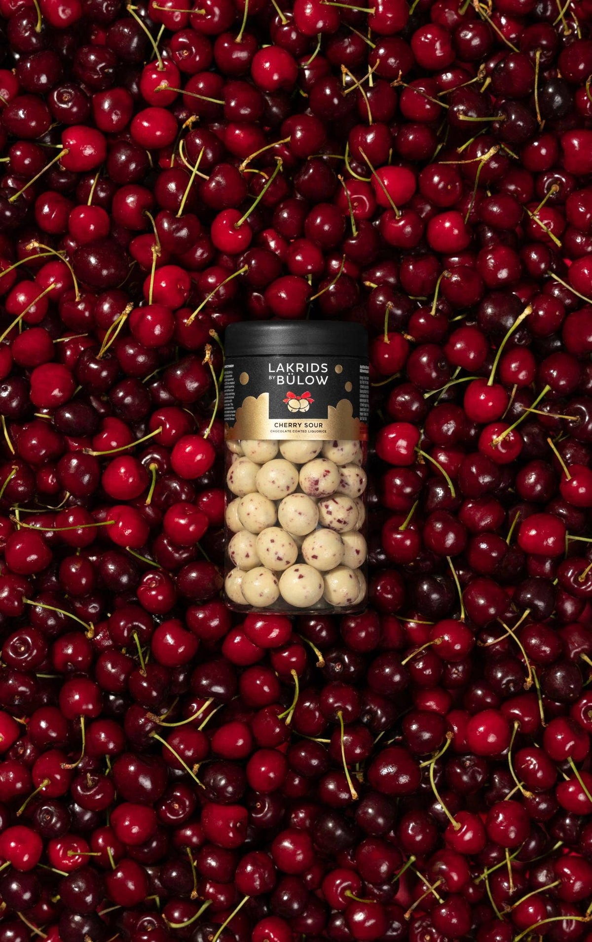 Lakrids By Bulow - Cherry Sour - Chocolate Coated Licorice - 9.52 oz.