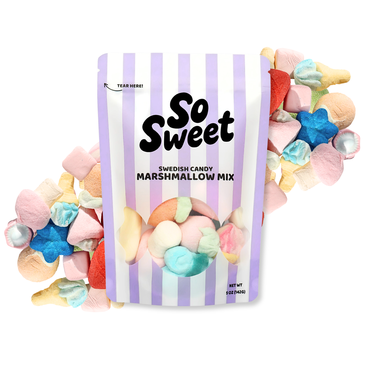 So Sweet - Swedish Candy Marshmallow Mix - 5 oz.