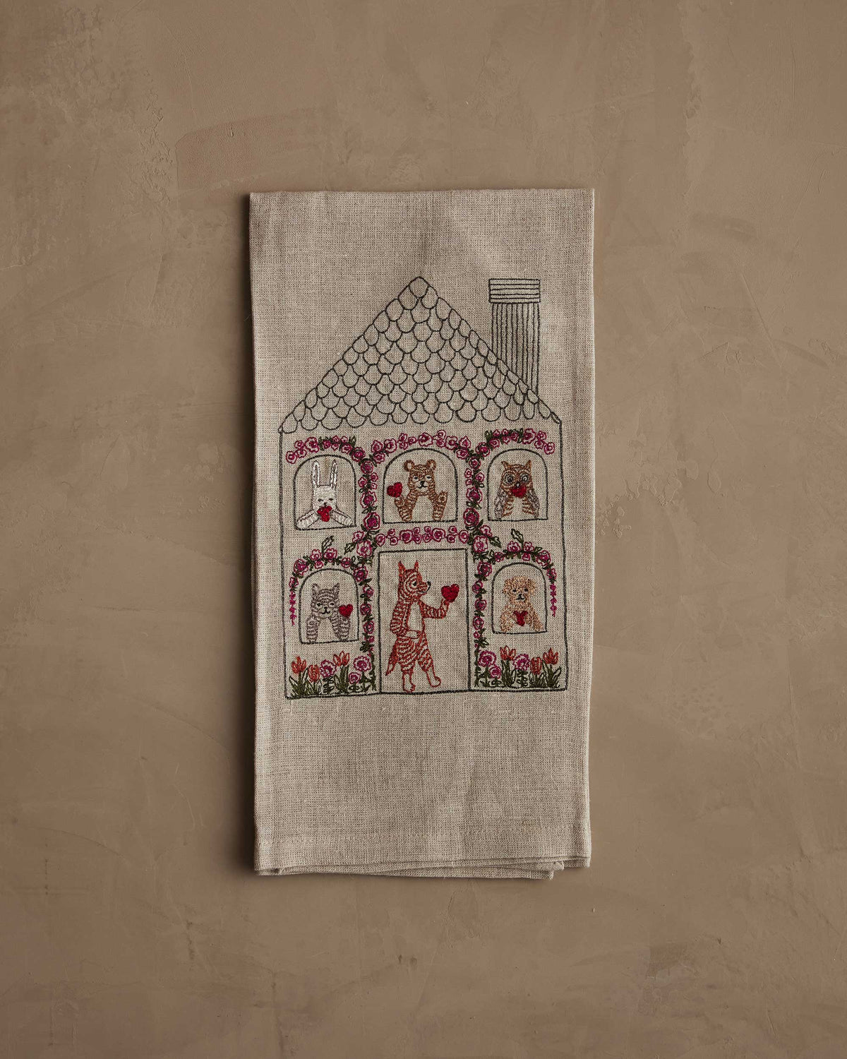 Coral & Tusk - Home Is Where The Heart Is - Tea Towel