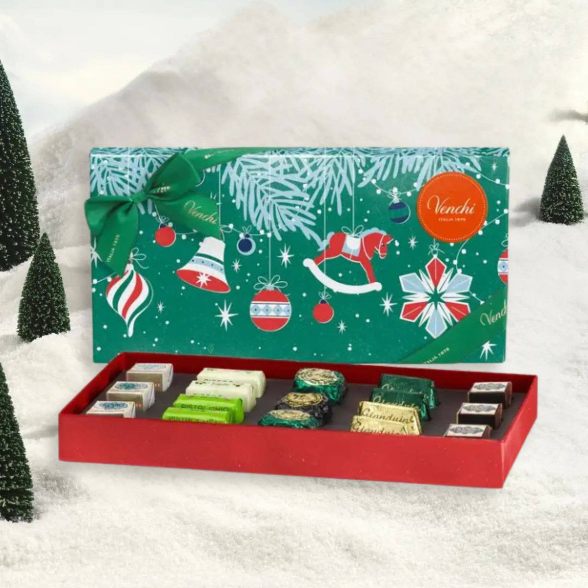 Venchi - Large Assorted Christmas Chocolate Gift Box